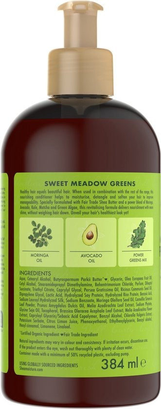 Shea Moisture Moringa &amp; Avocado - Conditioner - Power Greens - 384 ml - Pump damaged