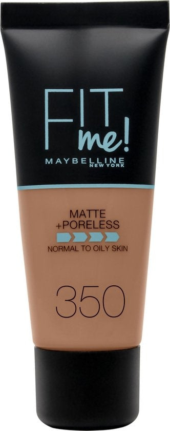 Maybelline Fit me Matte &amp; Poreless Foundation - 350 Caramel