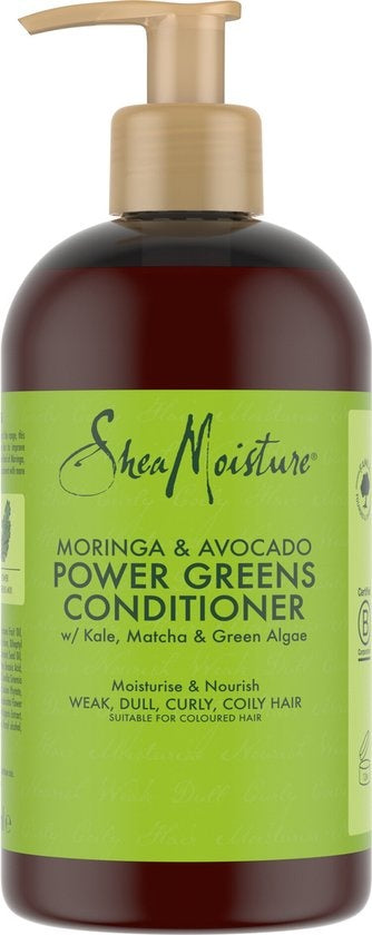 Shea Moisture Moringa &amp; Avocado - Conditioner - Power Greens - 384 ml - Pump damaged