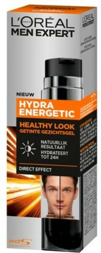 L'Oréal Paris Men Expert – Getöntes Gesichtsgel mit gesundem Aussehen, feuchtigkeitsspendend, 50 ml