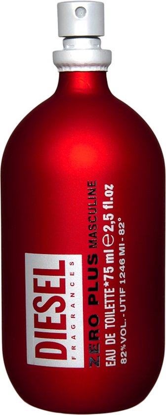 Diesel Zero Plus Masculine 75 ml - Eau de Toilette - Herenparfum - Beschadigde Verpakking