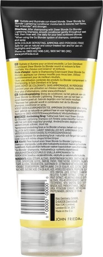 John Frieda – Sheer Blonde Go Blonder Conditioner – 250 ml