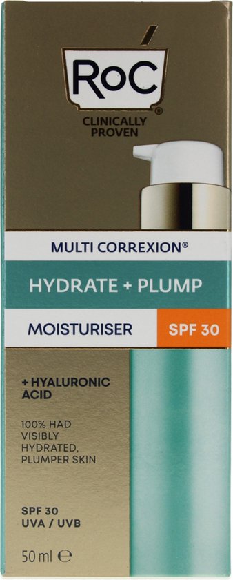 RoC Multi Correxion Hydrate & Plump Moisturiser SPF30 - Verpakking beschadigd