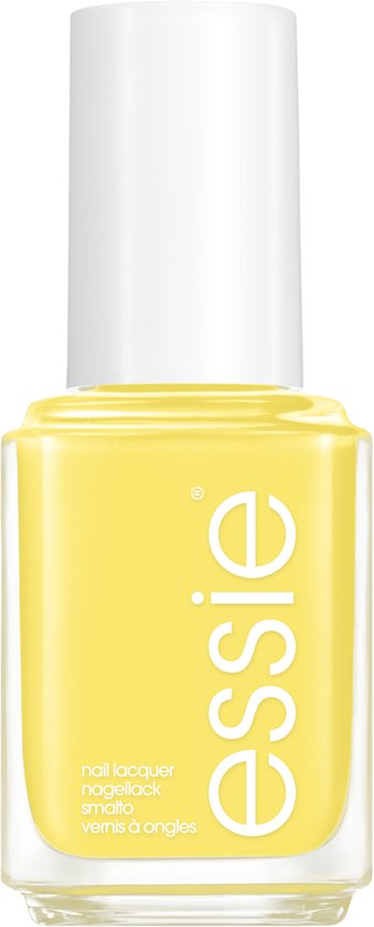 essie riviera rush 999 limon cielo nagellak - langhoudende glans - zonovergoten romige tint - geel - 13,5ml