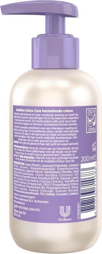 Andrélon Haarcreme Kokos Care - 200 ml