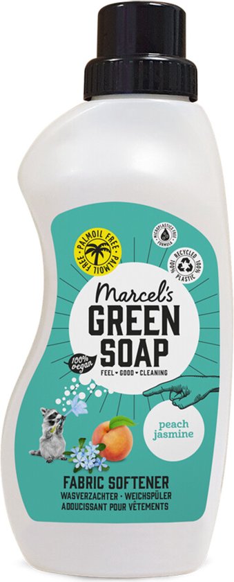 Marcel's Green Soap Wasverzachter Perzik & Jasmijn 30 Wasbeurten 750 ml