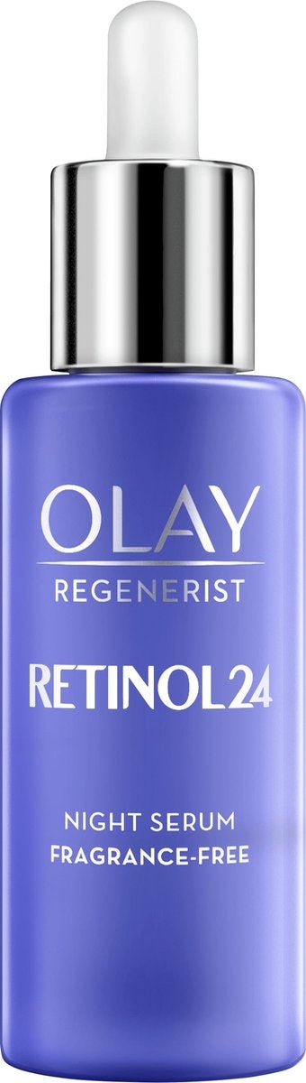 Olay Retinol24 - Night Serum - Fragrance-free With Retinol And Vitamin B3 - 40 ml - Packaging damaged