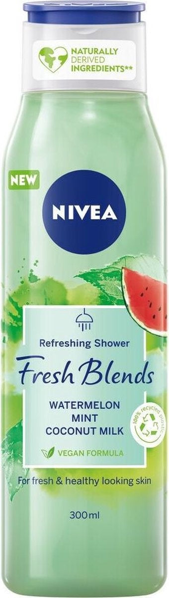 Nivea Fresh Blends Watermelon Mint Coconut milk douchegel - 300ml