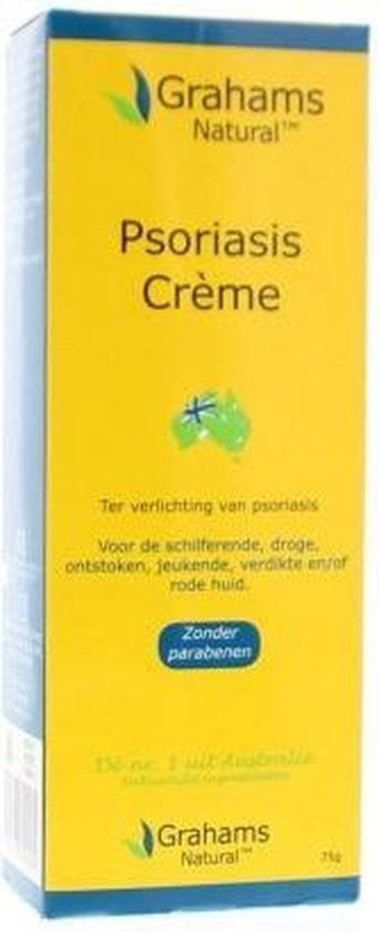 Grahams Psoriasis Crème75gr - Verpakking beschadigd