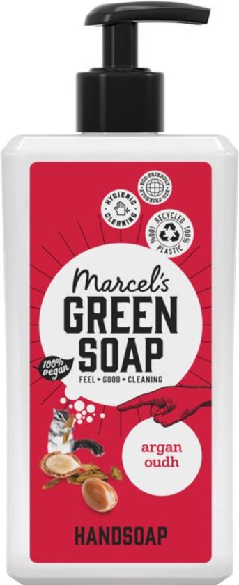 Marcel Green Soap Hand Soap Argan &amp; Oudh 500ml 
