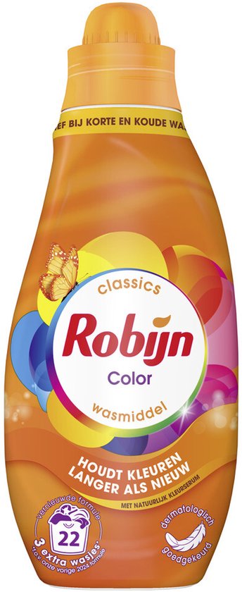 Robijn Small &amp; Powerful Classics Flüssigwaschmittel – Farbe 22 Wäschen
