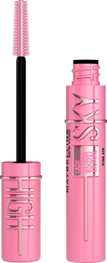 Maybelline New York – Lash Sensational Sky High – Pink Hair – Pink – Mascara für endlose Länge und natürlich wirkendes Volumen – 7,2 ml