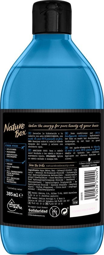 Nature Box Duschgel Kokosnuss Feuchtigkeit &amp; Frische – 385 ml