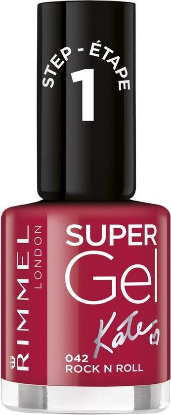 Rimmel London – SuperGel von Kate Gel-Nagellack – 042 Rock N Roll