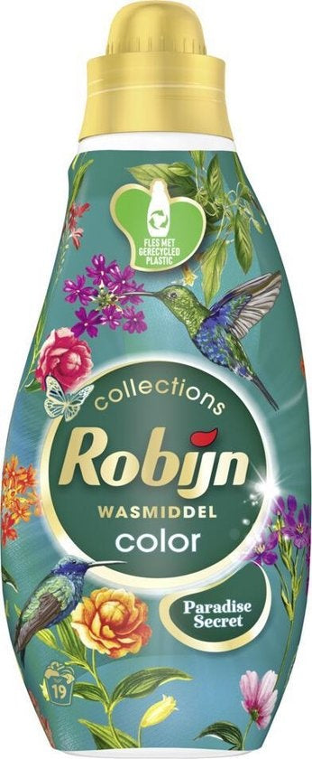 Robijn Small &amp; Leistungsstarkes Waschmittel Color Paradise Secret 665 ml