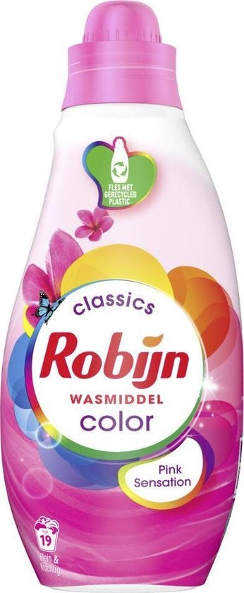 Robijn Klein & Krachtig Wasmiddel Pink Sensation - 665 ml