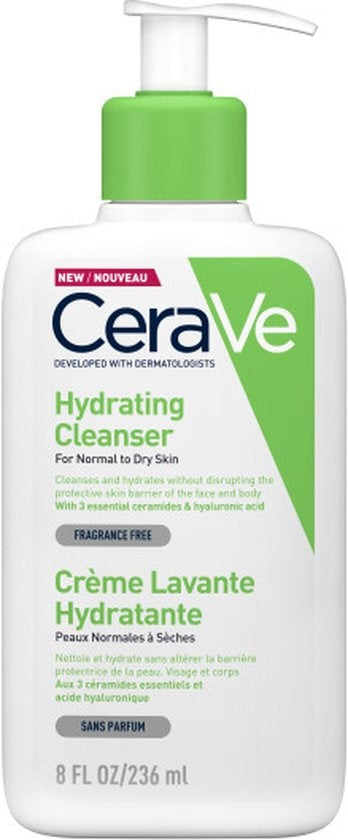 CeraVe - Hydrating Cleanser - voor normale tot droge huid - 236ml