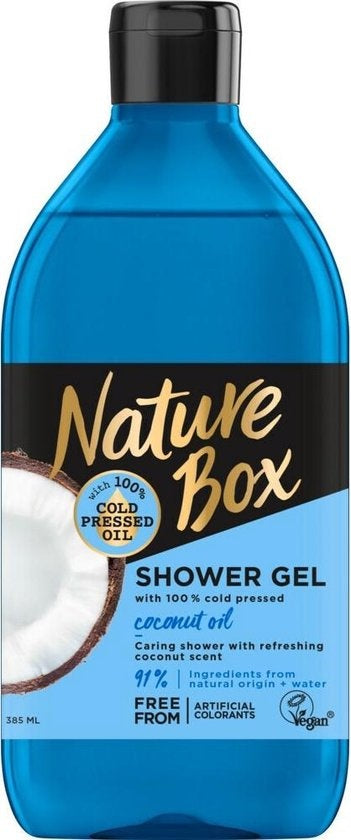 Nature Box Duschgel Kokosnuss Feuchtigkeit &amp; Frische – 385 ml