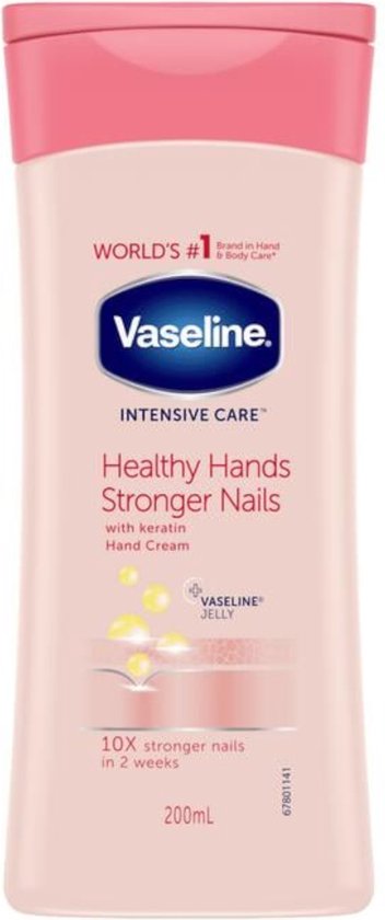 Vaseline Hand Cream - Healthy Hands &amp; Stronger Nails 200 ml