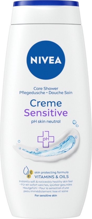 NIVEA Crème Sensitive – Duschcreme – 250 ml