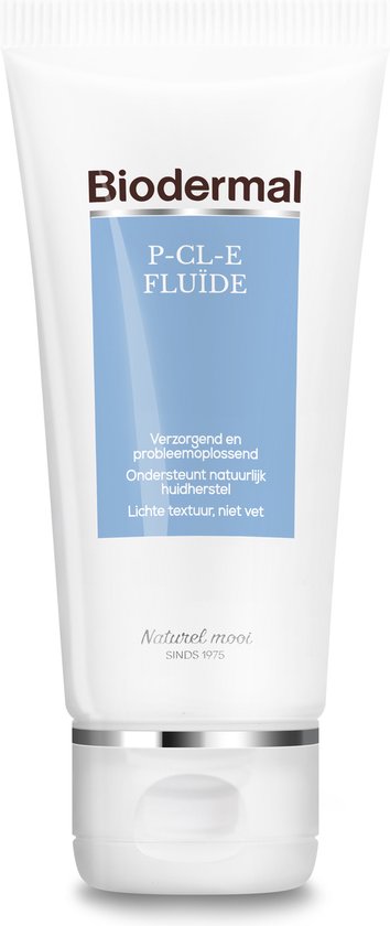 Biodermal P-CL-E fluïde - Dagcreme - en nachtcrème met glycerine - tube 50ml - Verpakking beschadigd