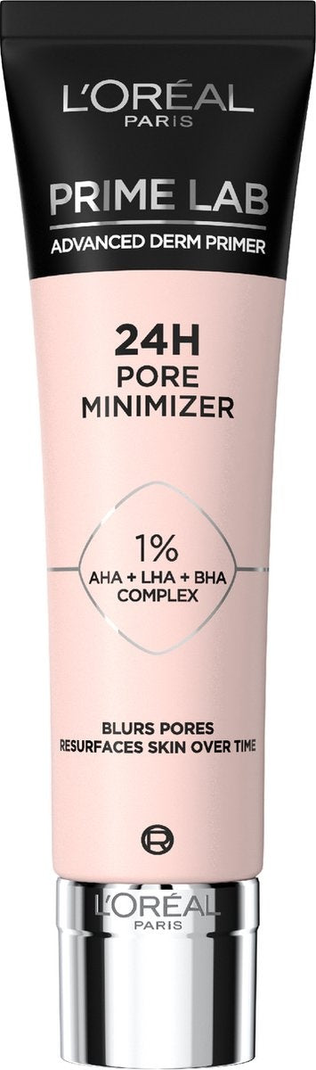 L'Oréal Paris Prime Lab Pore Minimizer Primer - Enriched with 1% LHA and Salicylic Acid - 30 ml