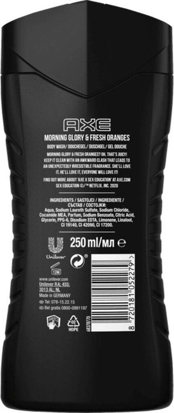 Axe Shower Gel Morning Glory &amp; Fresh Oranges 250 ml