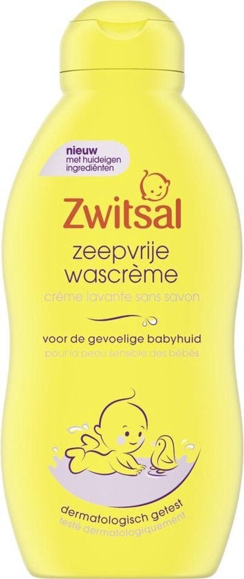 Zwitsal Soap-free Washing Cream 200 ml