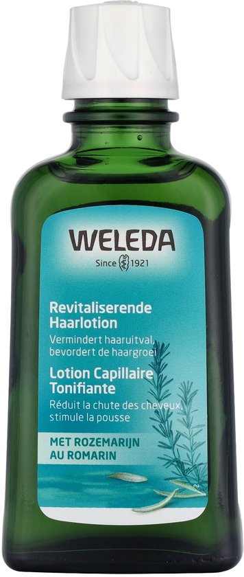 Weleda Revitaliserende Haarlotion - Rozemarijn - Vermindert Haaruitval & Bevordert Haargroei - 100% Natuurlijke Ingrediënten - 100ml