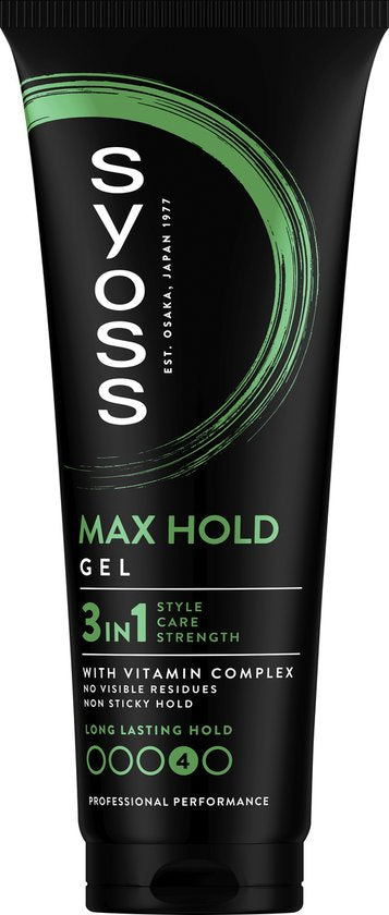 Syoss Max Hold Haargel - 250 ml
