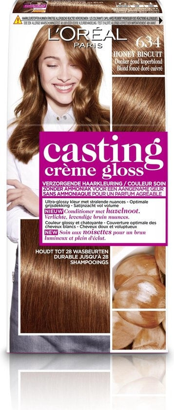 L'Oréal Paris Casting Crème Gloss 734 - Goudkoperblond - Haarverf