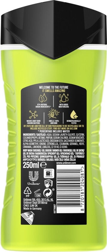 Axe Shower Gel Epic Fresh 3-in-1 - 250 ml