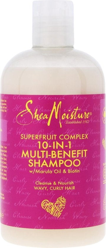 Shea Moisture 10-in-1 Multi-Benefit Shampoo - 384 ml