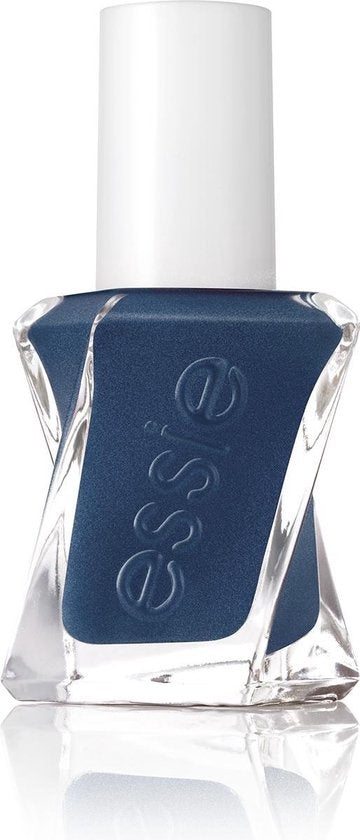 Essie gel couture - 390 Surrounded by Studs - Blauw