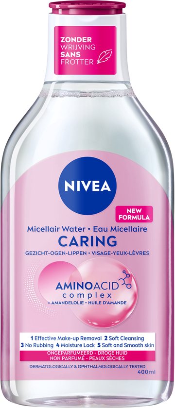 Essentials Verzachtend & Verzorgend Micellair Water - Droge/Gevoelige Huid - 400 ml