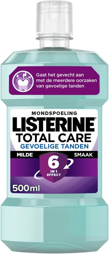 Listerine Mouthwash Total Care Sensitive Teeth 500 ml