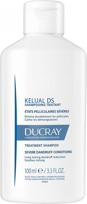 Ducray Kelual DS Anti-Dandruff Treatment Shampoo 100 ml Verpakking beschadigd