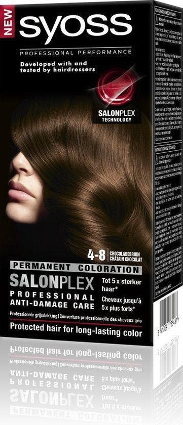 SYOSS Color Baseline 4-8 Schokoladenbraune Haarfarbe – Verpackung beschädigt