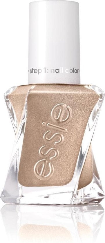 Essie Couture Nagellack – 488 Daring Damsel – Gold – glänzender Nagellack mit Gel-Effekt