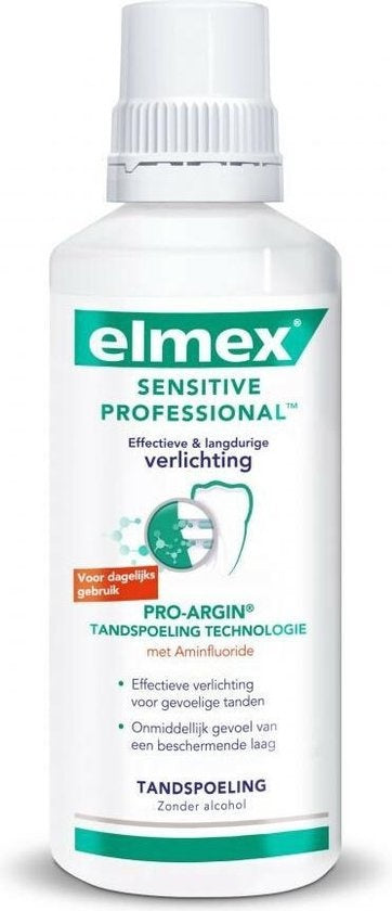 Elmex Sensitive Professional Pro-Argin Zahnspülung 400 ml – Verpackung beschädigt