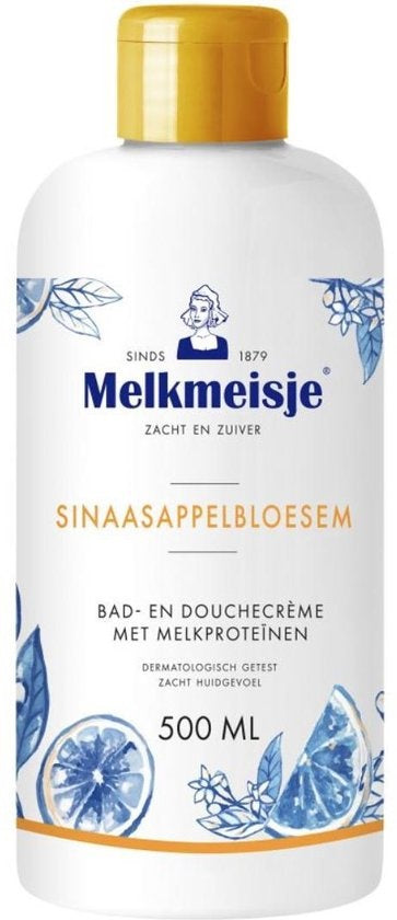 Melkmeisje Bad en Douche Crème Sinaasappel Bloesem - 500 ml