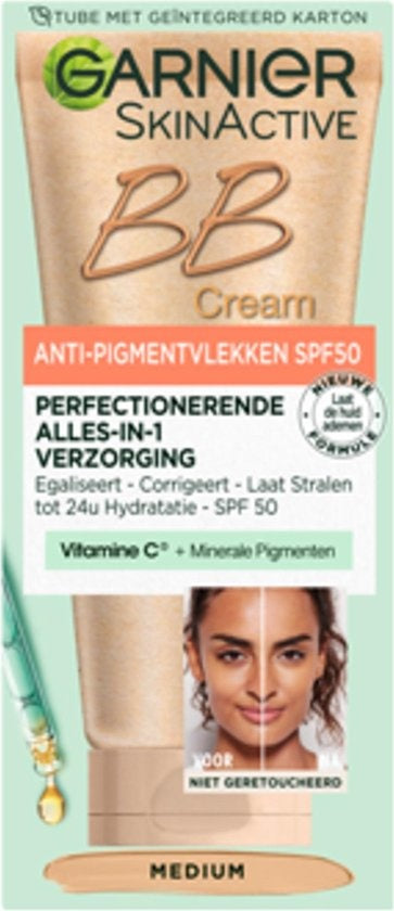 Garnier Skinactive Face SkinActive Anti-Pigmentierungsflecken BB Cream SPF50 - 50 ml