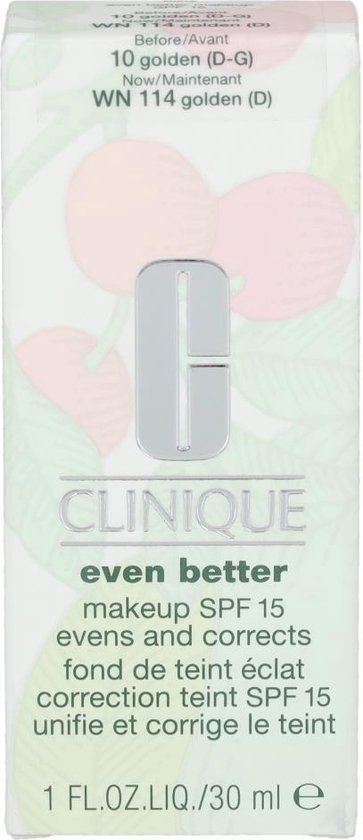 Clinique Even Better Foundation - WN114 Golden - Met SPF 15