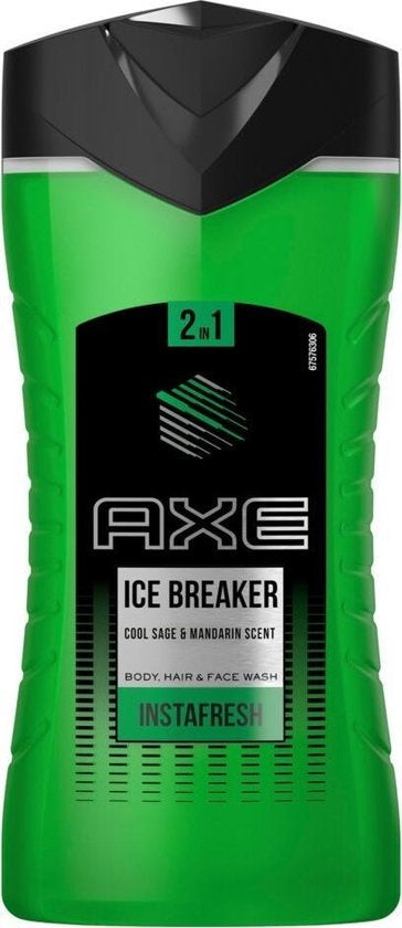 Ax - 2In1 Body &amp; Hair Wash Shower Gel &amp; Ice Shampoo