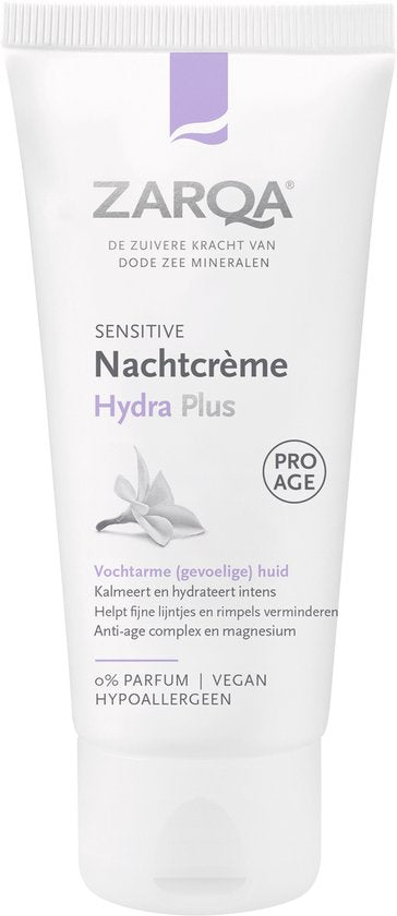 ZARQA Nachtcreme Hydra Plus Sensitive 50 ml