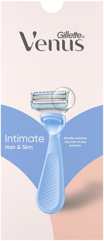 Gillette Venus Intimate voor de intieme zone Scheersysteem - 1 Handvat + 5 Scheermesjes - beschadigde verpakking