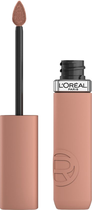 L'Oréal Paris Infaillible Matte Resistance Lipstick – Long-lasting Liquid Lipstick with a matte finish Enriched with Hyaluronic Acid – Vegan – 105 Breakfast in Bed – 5ml