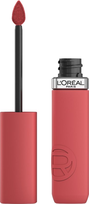 L'Oréal Paris Infaillible Matte Resistance Lipstick – Langanhaltender flüssiger Lippenstift mit mattem Finish – 230 Shopping Spree – 5 ml