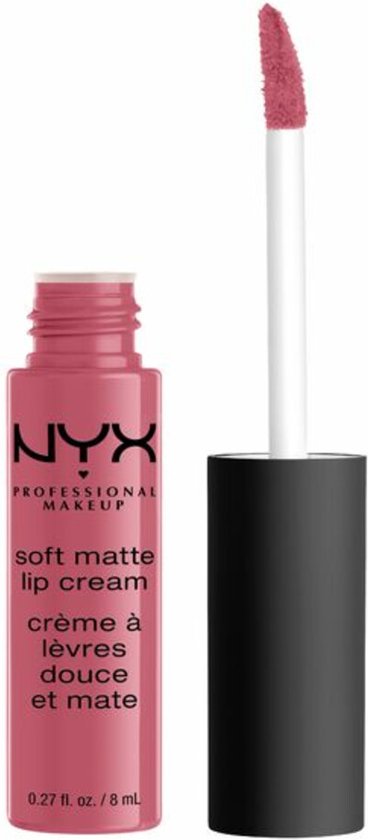 NYX Professional Makeup Soft Matte Lip Cream – Montreal – Flüssiger Lippenstift – 8 ml