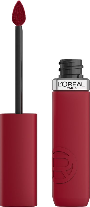 L'Oréal Paris Infaillible Matte Resistance Lipstick – Lang anhaltender flüssiger Lippenstift mit mattem Finish – 420 Le Rouge Paris – 5 ml